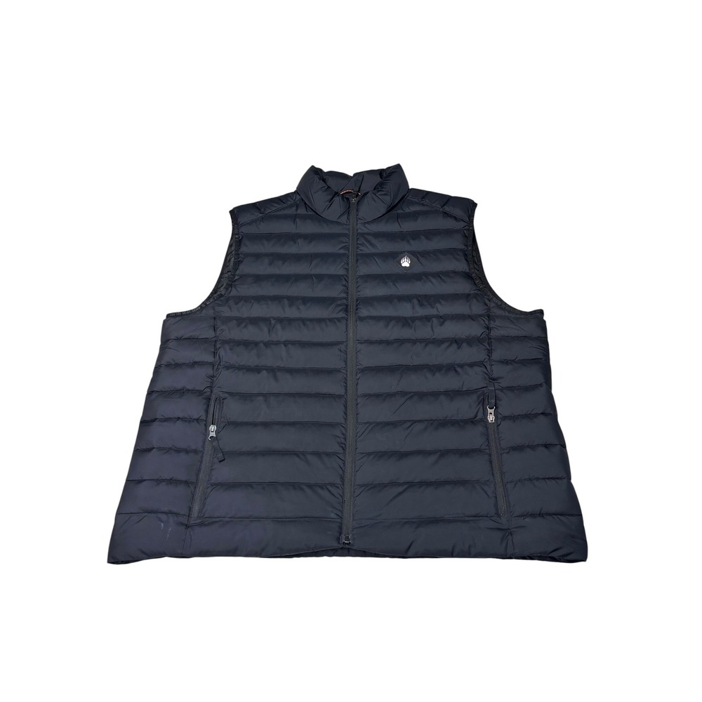 Alaskan Hard Gear Duluth Trading‎ Co Mens 2XL Black Puffer Vest 3237-117 BLK